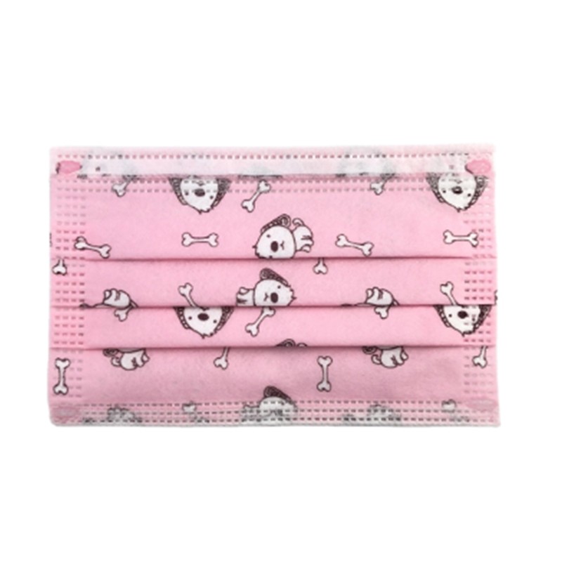 三层儿童印花口罩