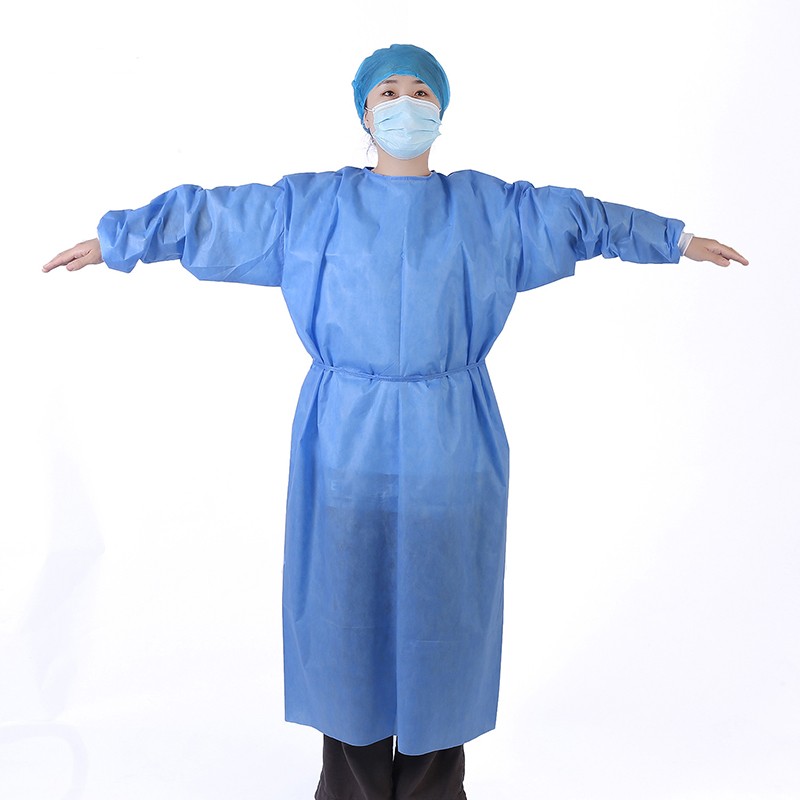 PP SF SMS无纺布隔离衣