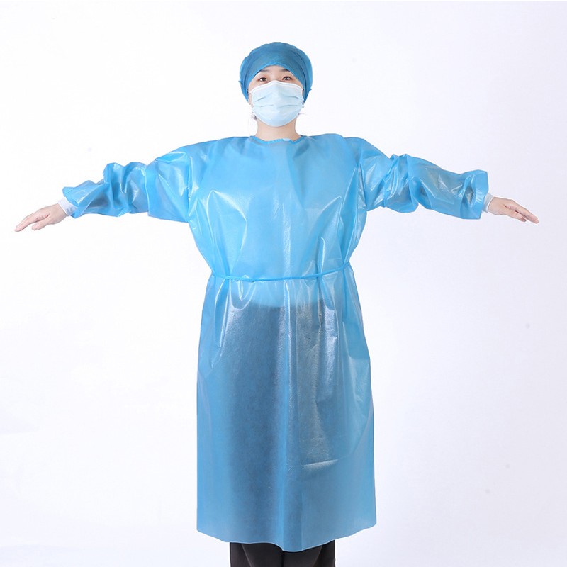 PP +PE 一次性隔离衣